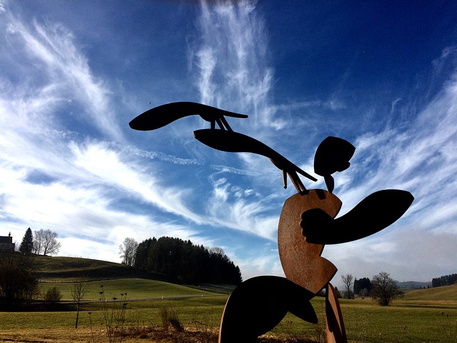 und er aß den Apfel